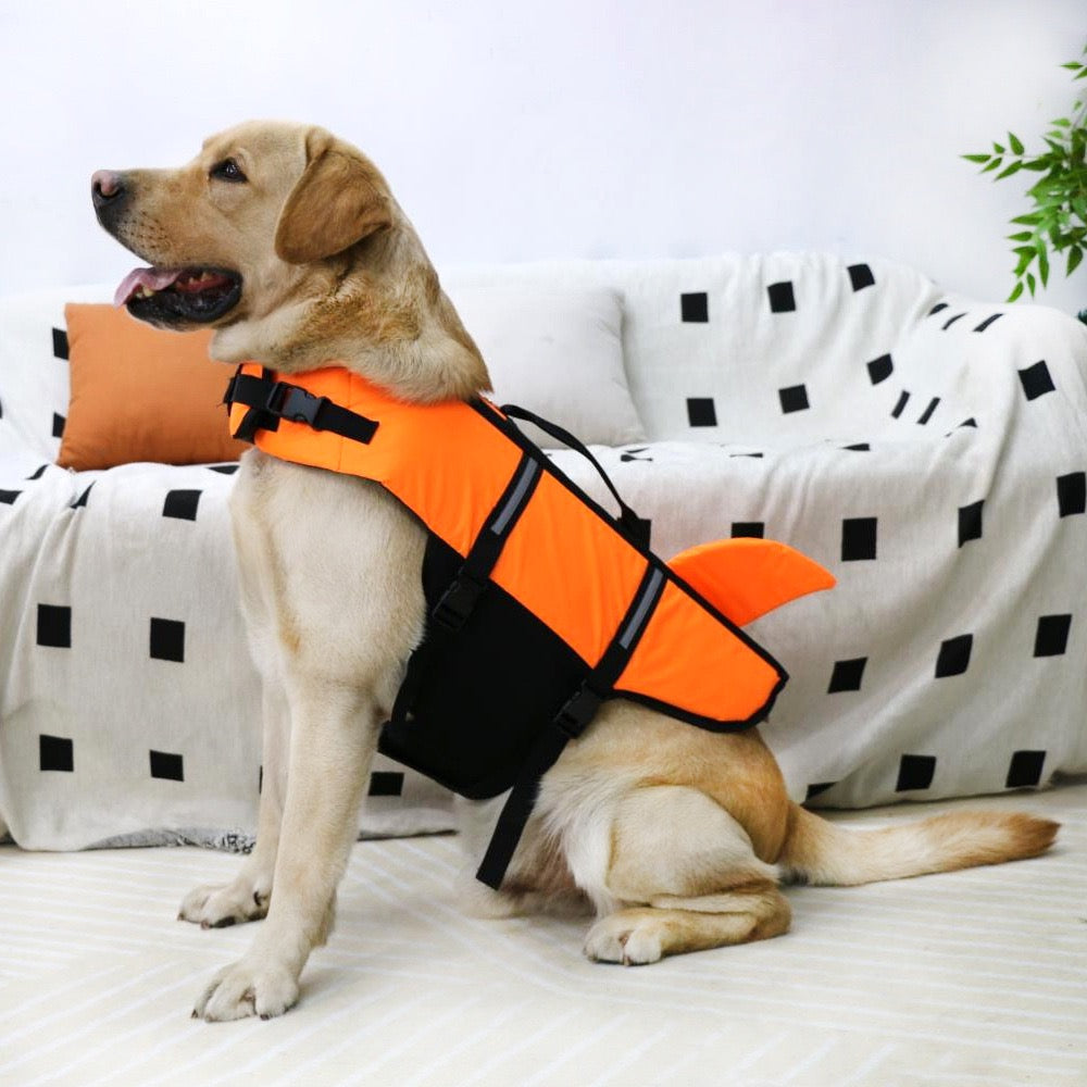 Flotador salvavidas reflectivo para mascotas