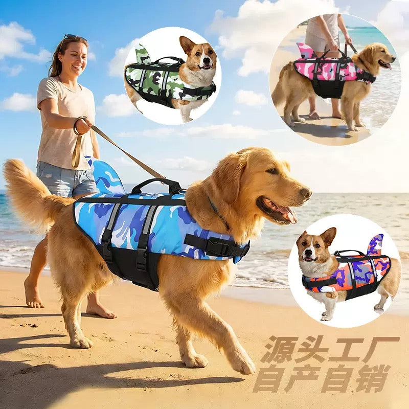Flotador salvavidas reflectivo para mascotas