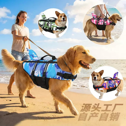 Flotador salvavidas reflectivo para mascotas