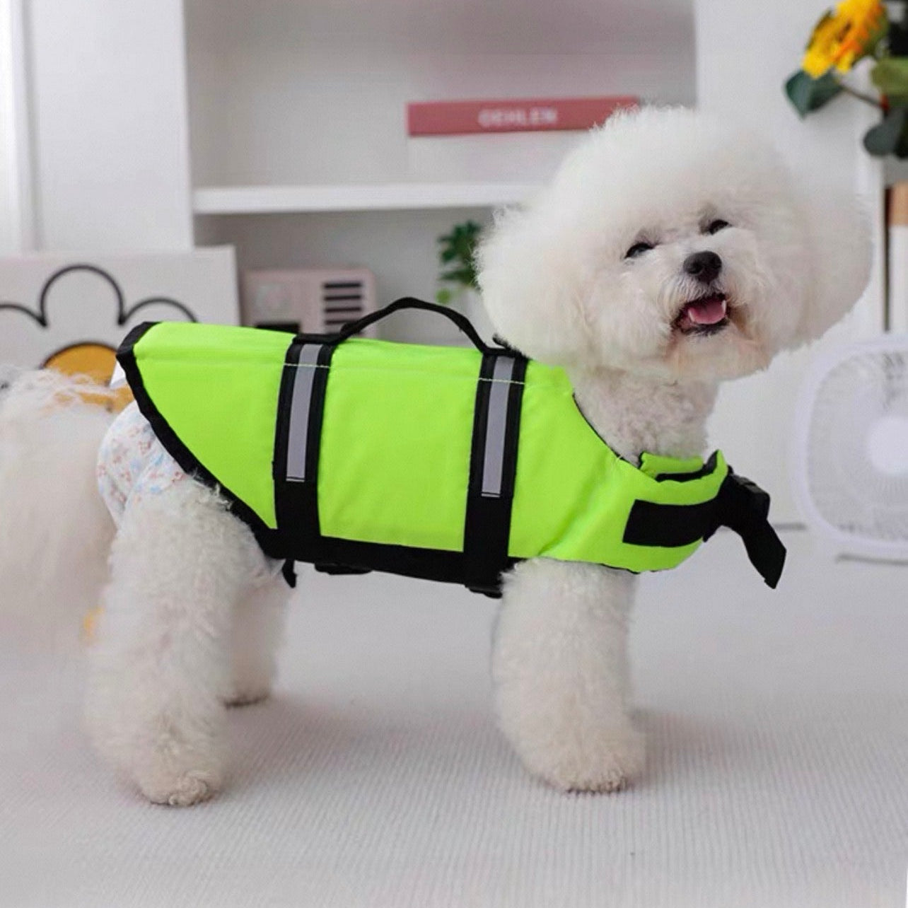 Flotador salvavidas reflectivo para mascotas