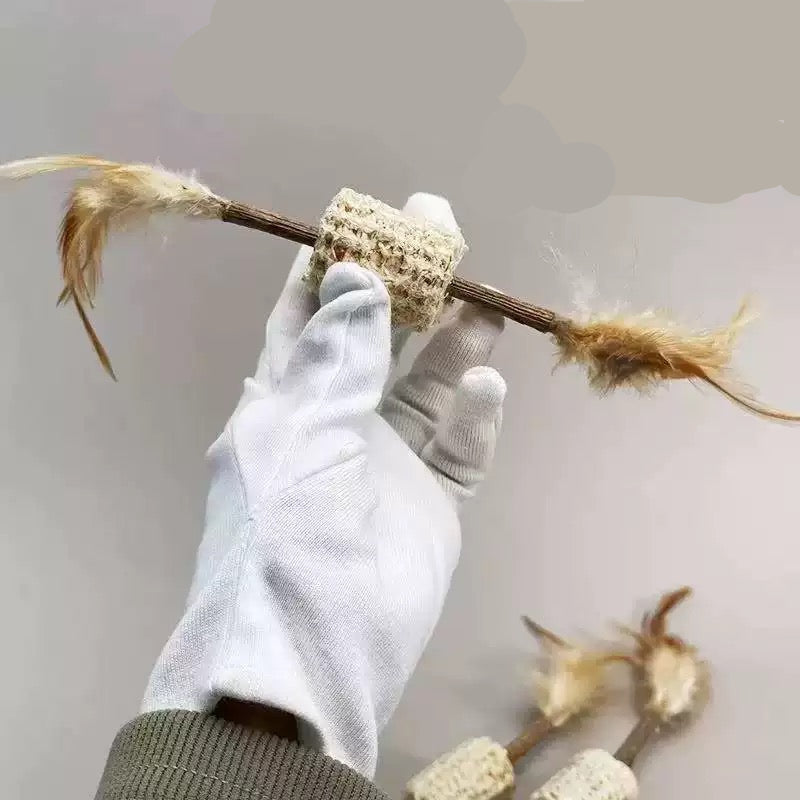 Juguete para gatos masticable de matatabi y maíz