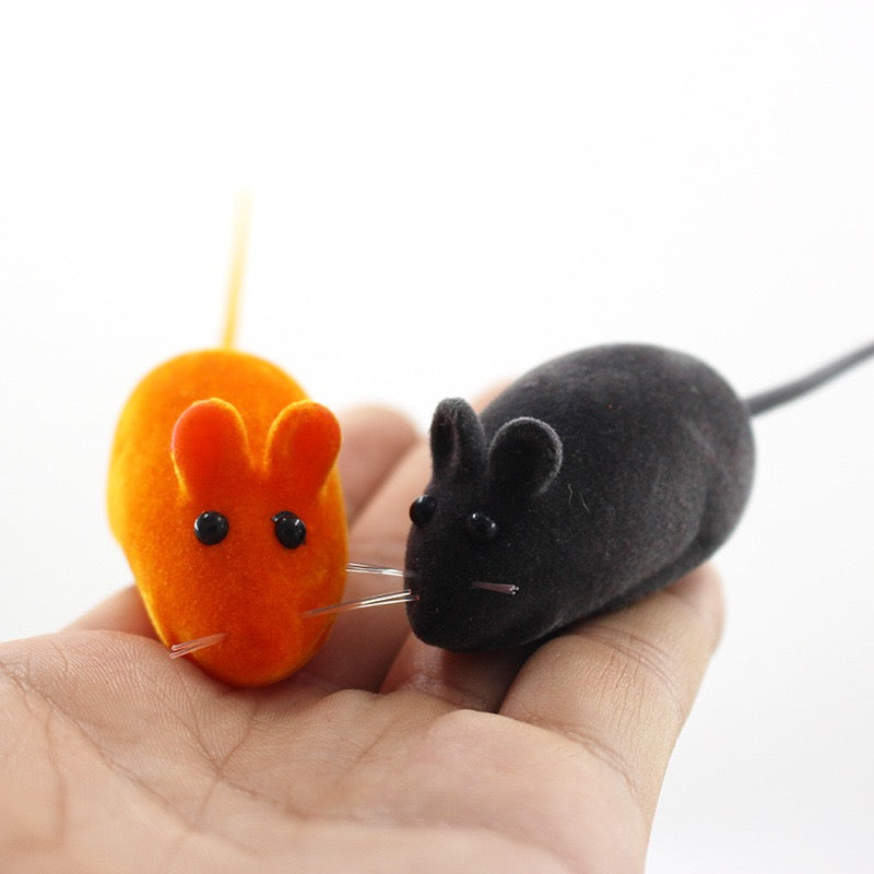 Ratones de goma individuales para gatos 1un