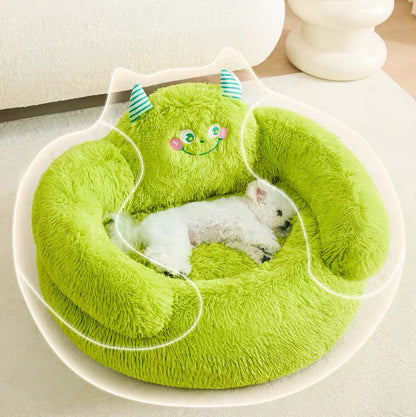 Sofá afelpado para mascotas (Dos tamaños disponibles)