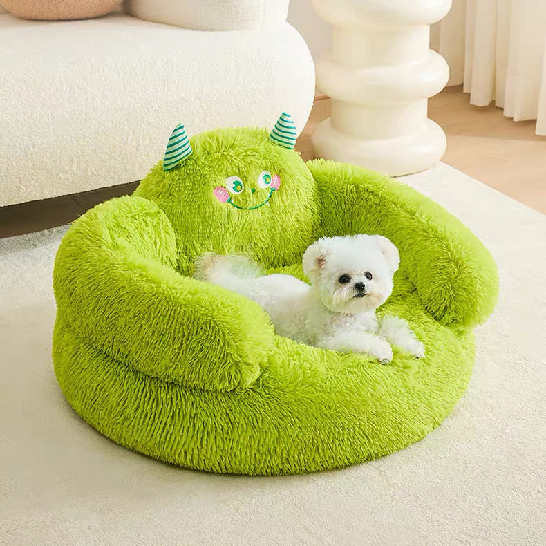 Sofá afelpado para mascotas (Dos tamaños disponibles)