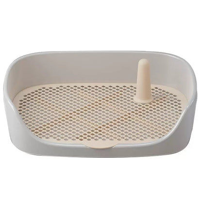Inodoro para perros pequeños o cachorros modelo FT20 gris