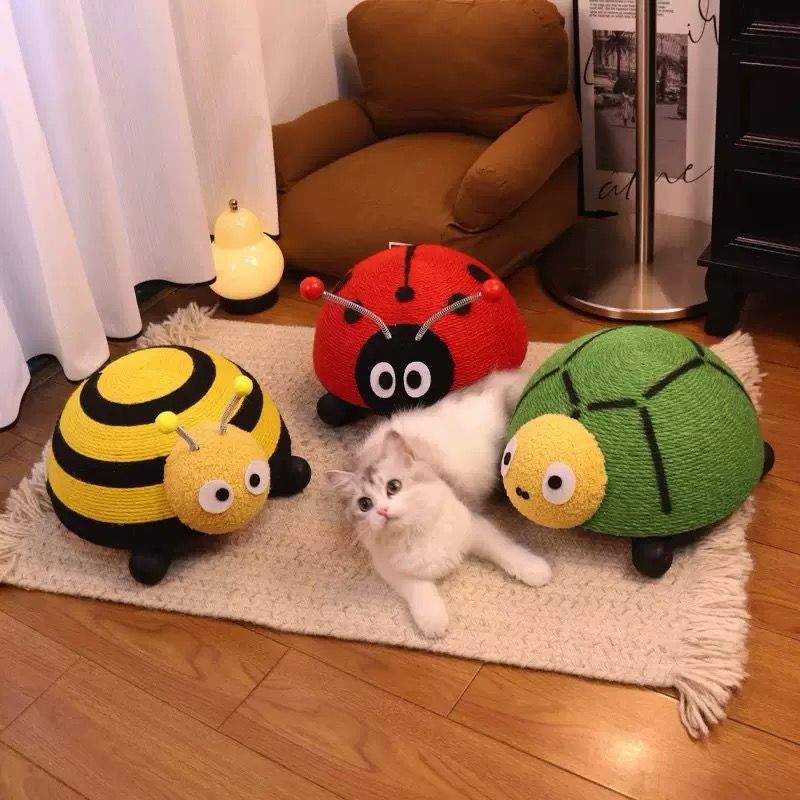 Rascador de cuerda diseño de animales para tu Gato