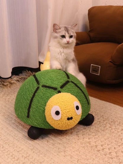 Rascador de cuerda diseño de animales para tu Gato