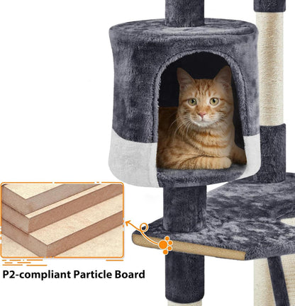 Torre de gatos gigante de 2 metros de alto MT51