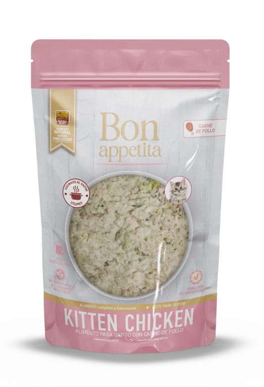 Comida Hùmeda para Gato Natural Select: Bon Appetita, gatitos, sabor a pollo 100g