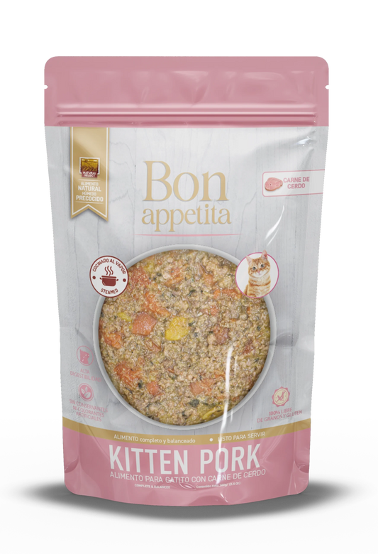 Comida para Gato Natural Select: Bon Appetita, gatitos, cerdo 100g
