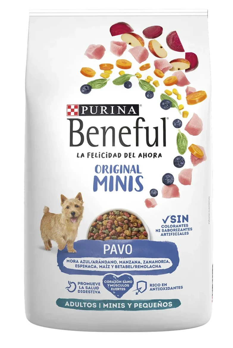 Comida para Perro Purina: Beneful, Mini Adultos, Pavo 2KG