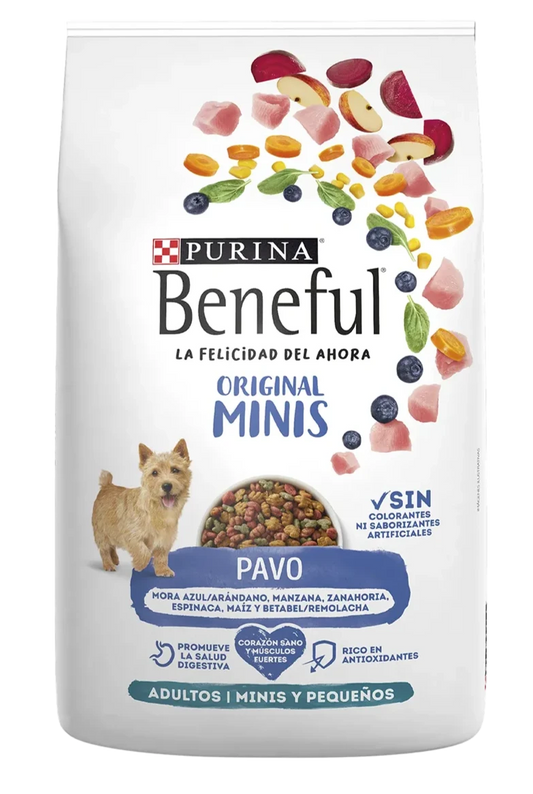 Comida para Perro Purina: Beneful, Mini Adultos, Pavo 2KG