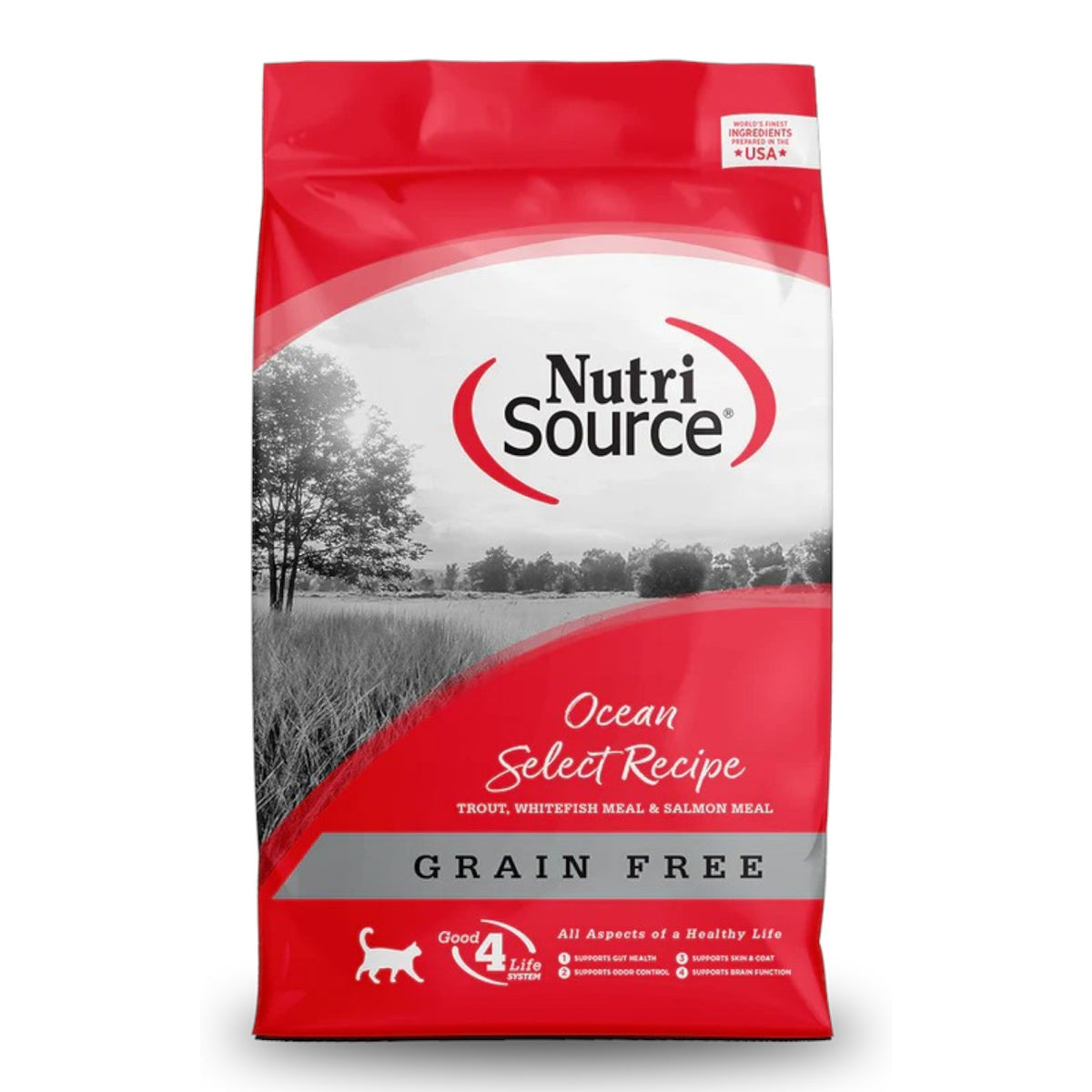 Comida para Gato Nutri Source: Receta selecta del océano libre de granos 3KG