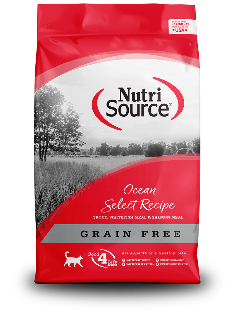 Comida para Gato Nutri Source: Receta selecta del océano libre de granos 3KG