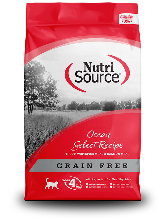 Comida para Gato Nutri Source: Receta selecta del océano libre de granos 3KG