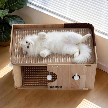 Casita para gatos modelo #680 (50*28cm)