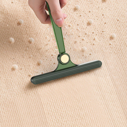 Quitapelusas de doble cara verde