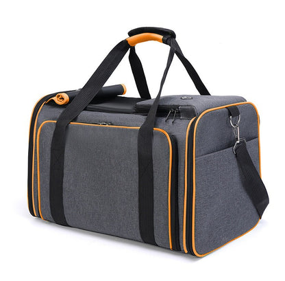 Bolso de viaje expandible 2 lados Modelo 0296 gris