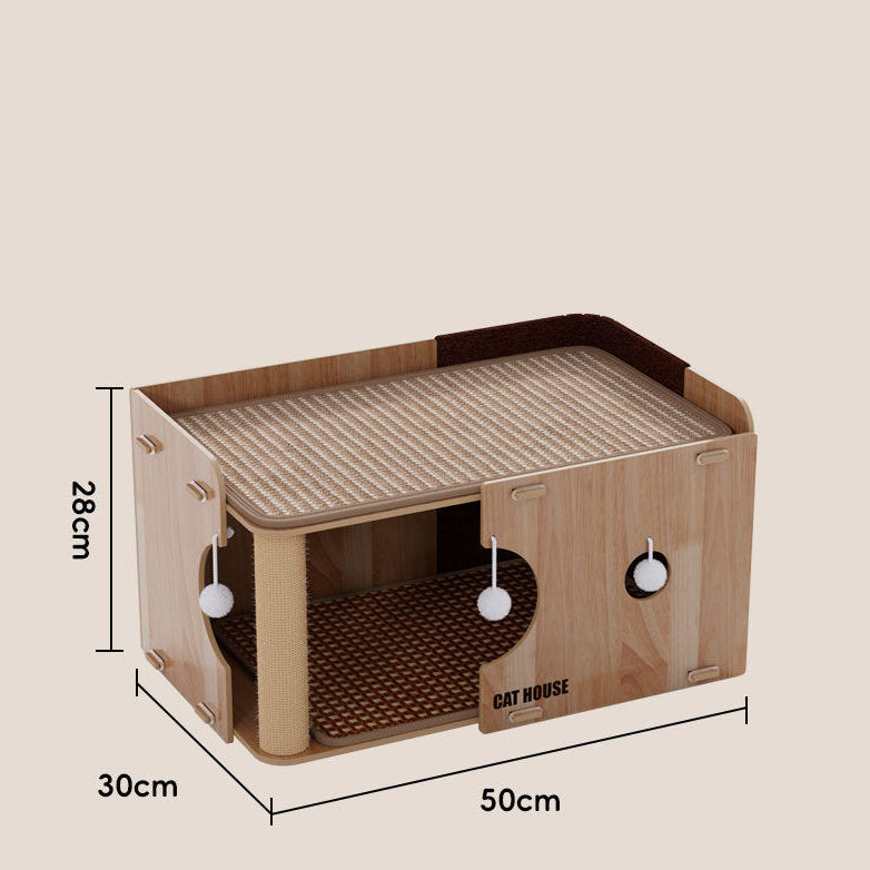 Casita para gatos modelo #680 (50*28cm)