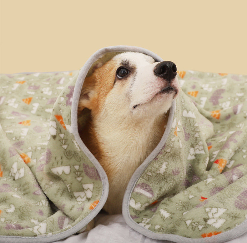Manta para mascotas de tela suave (Tres modelos disponibles)