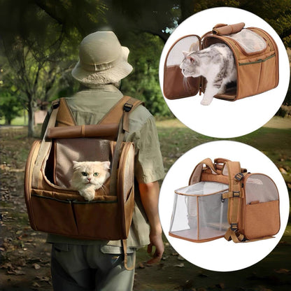 Mochila expandible para mascotas Modelo 03