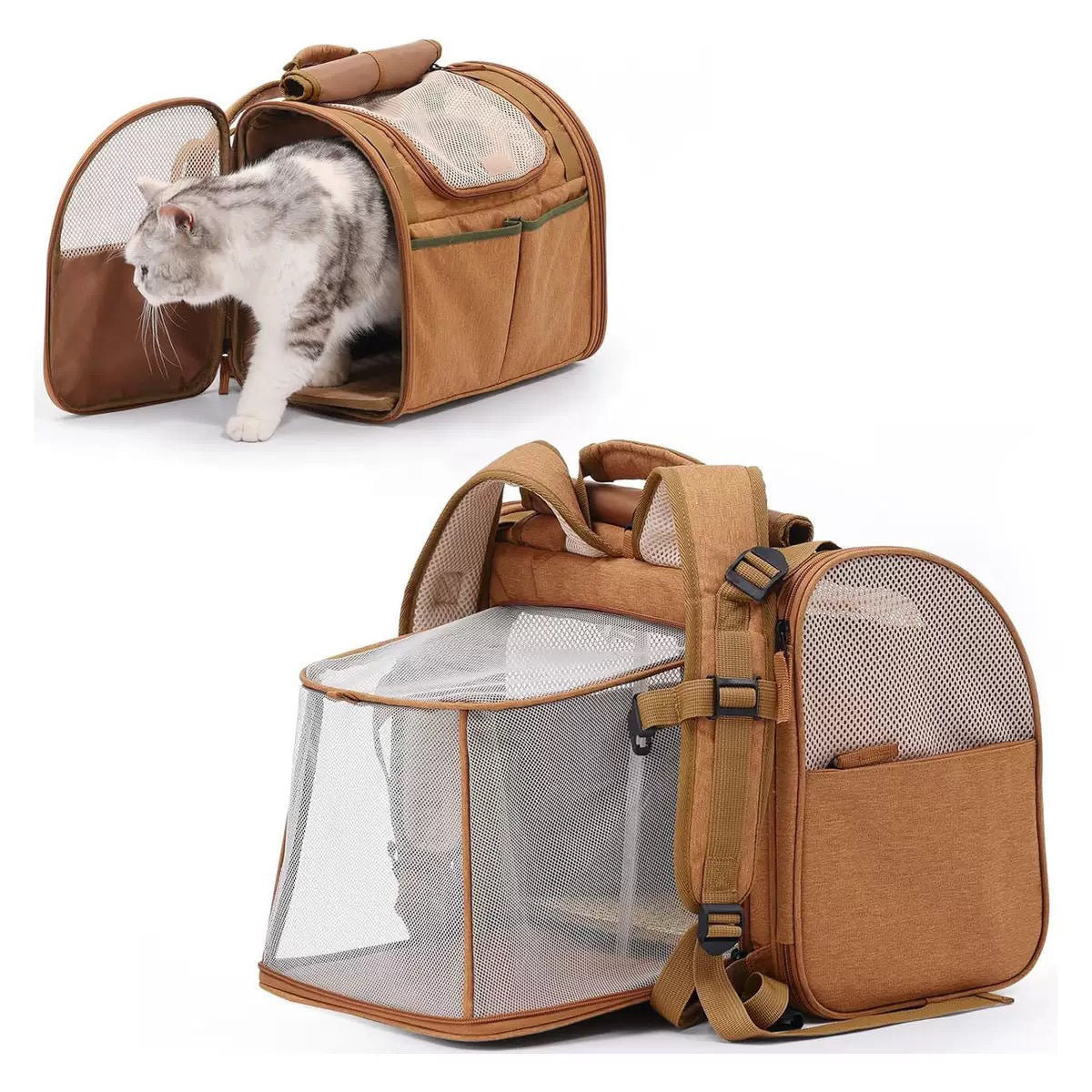 Mochila expandible para mascotas Modelo 03