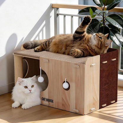 Casita para gatos modelo #680 (50*28cm)
