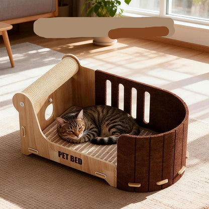 Cama rascador 2 en 1 para gatos (Dos modelos disponibles)