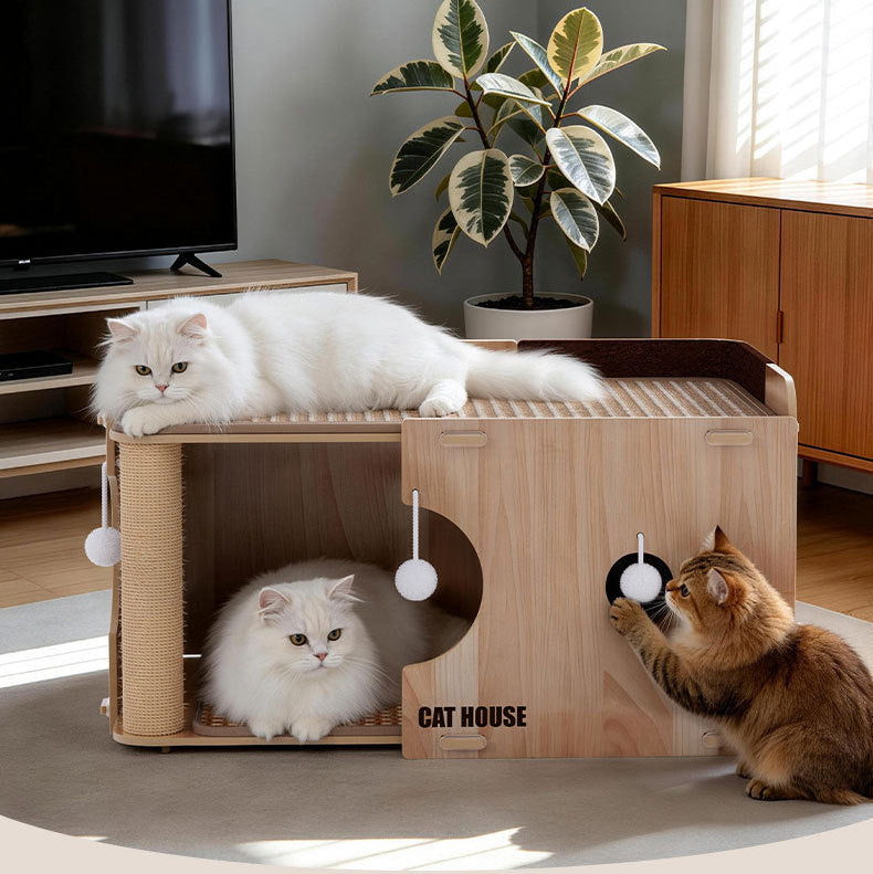 Casita para gatos modelo #680 (50*28cm)