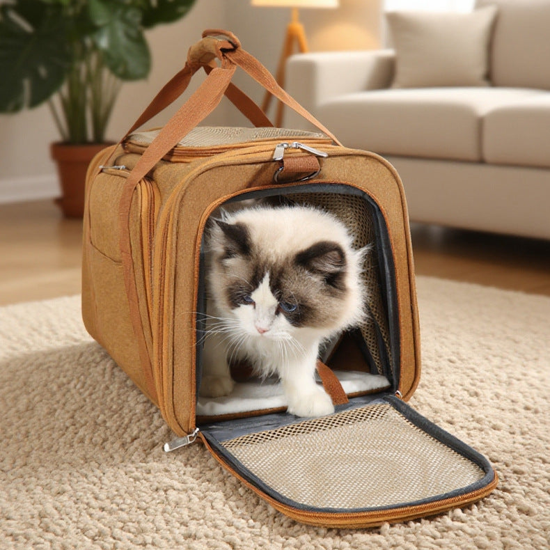 Bolso expandible dos lados para mascotas Modelo 104