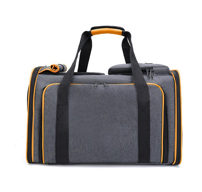 Bolso de viaje expandible 2 lados Modelo 0296 gris