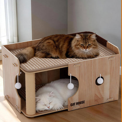 Casita para gatos modelo #680 (50*28cm)
