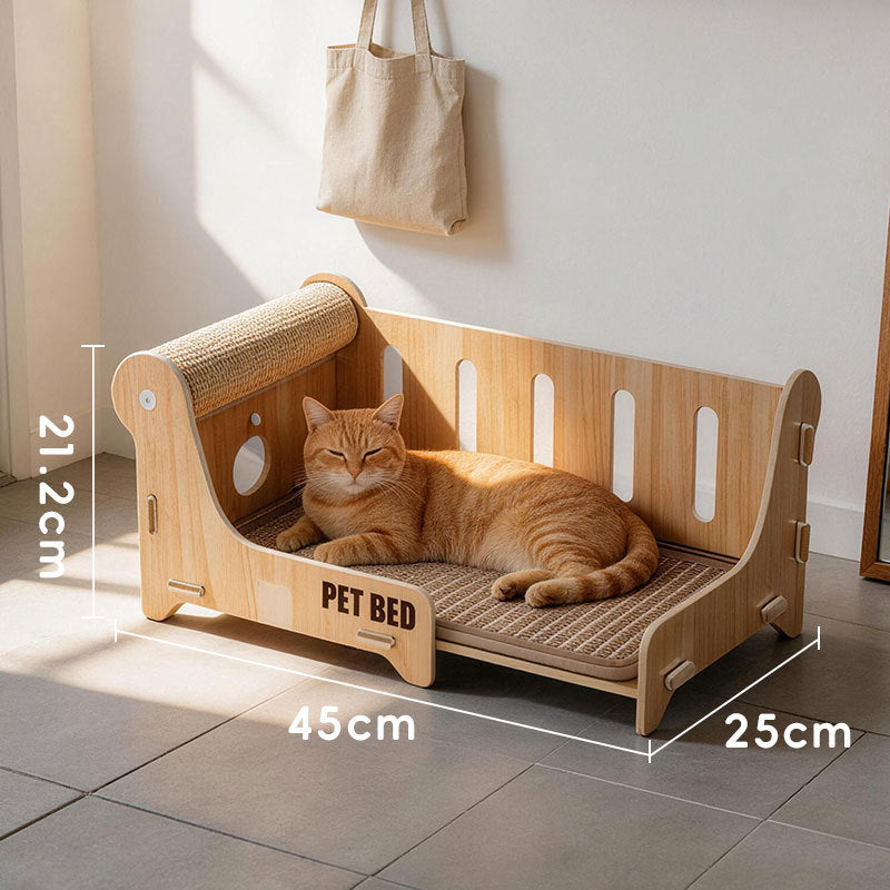 Cama rascador 2 en 1 para gatos (Dos modelos disponibles)