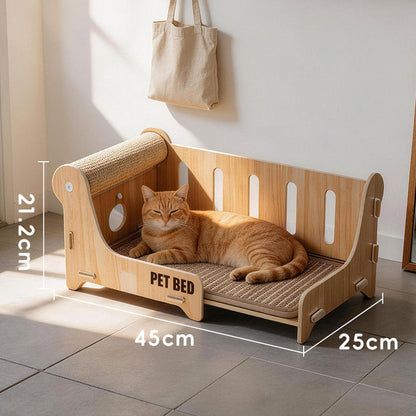 Cama rascador 2 en 1 para gatos (Dos modelos disponibles)