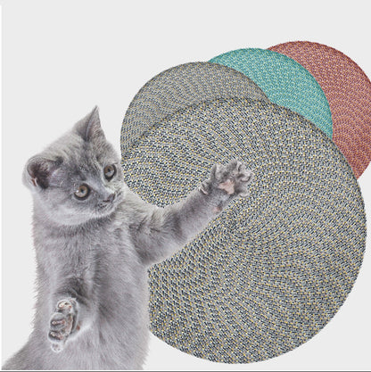 Cama estilo canasta de fieltro para gatos