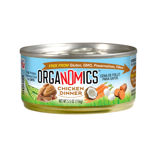 Comida Húmeda para Gato Organomics: Pollo 156gr