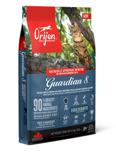 Comida para Gato Orijen: Adultos, Guardian 8 1.8kg/4lbs