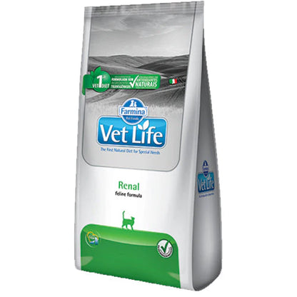 Comida para Gato Farmina: Vetlife, Feline Formula, Renal 2kg