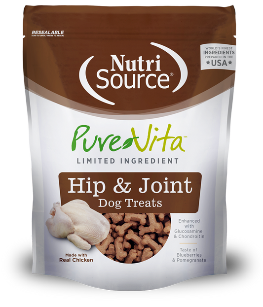 Snacks para Perro: Pure Vita, Hip & Joint, Pollo 6oz