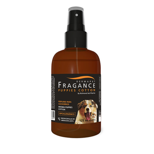 Perfume para Cachorros Dermapet: Fragance Puppies Cotton 125ml