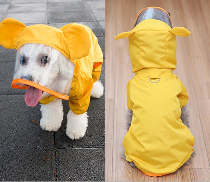 Capote de lluvia reflectante para mascotas (capote)