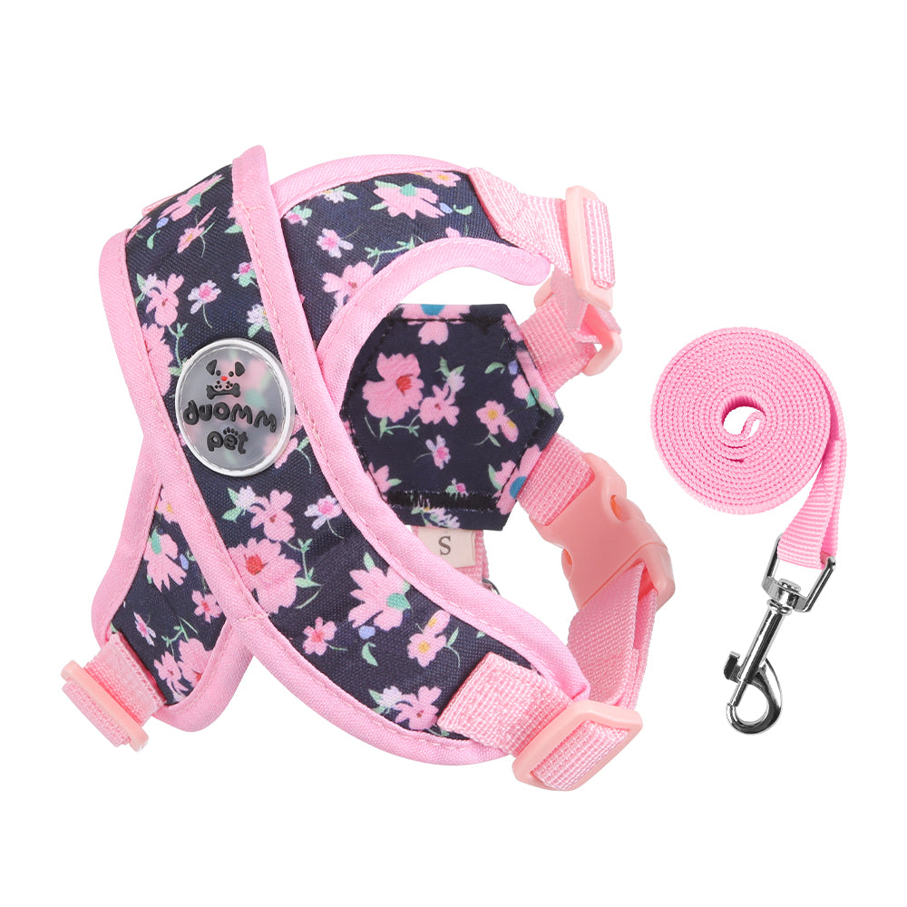 Pechera floral para razas pequeñas y medianas