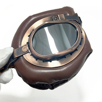 Lentes perros retro con diseño antiguo relleno cuero suave