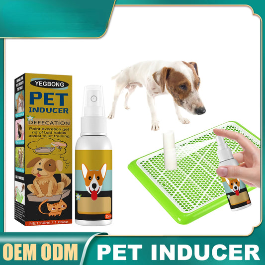 Spray Inductor de Entrenamiento para Mascotas en el Baño 30ml