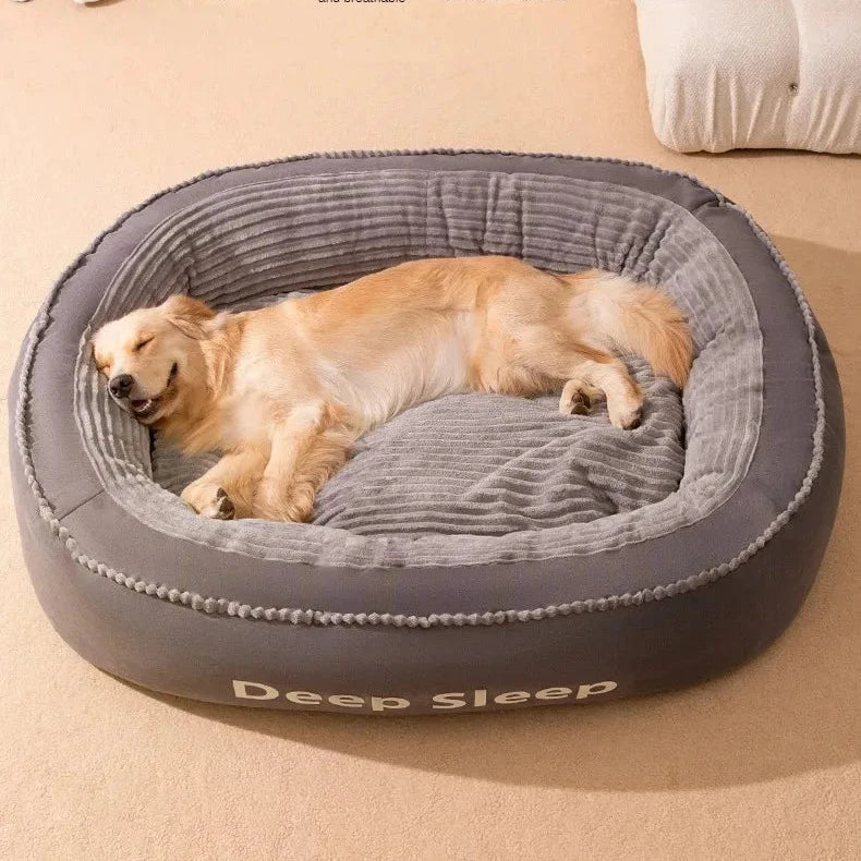 Cama deep sleep lavable para mascotas