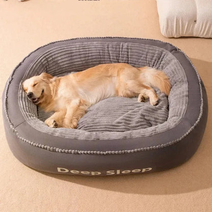 Cama deep sleep lavable para mascotas