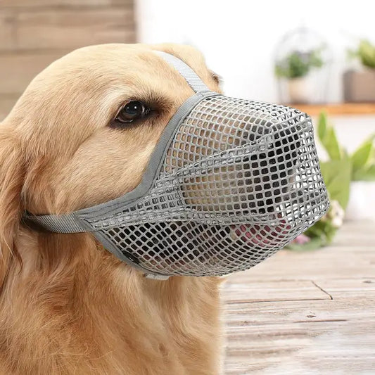 Bozal transpirable cerrado para perros