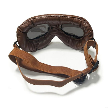 Lentes perros retro con diseño antiguo relleno cuero suave