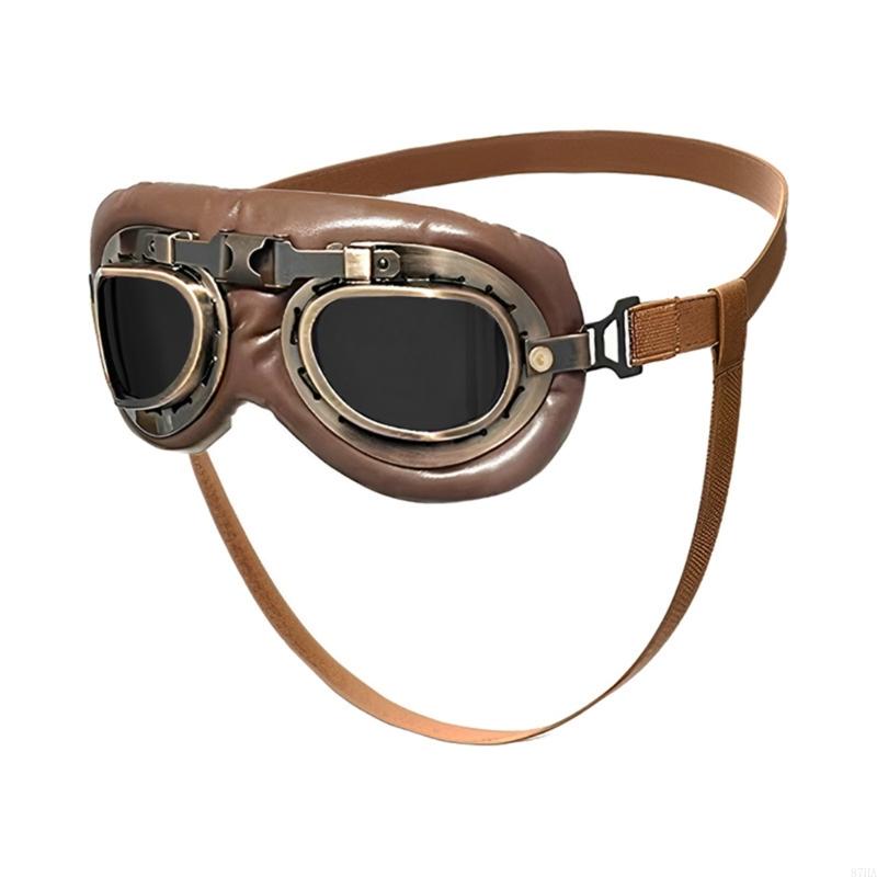 Lentes perros retro con diseño antiguo relleno cuero suave