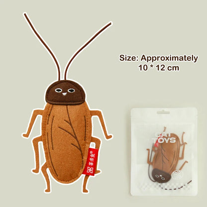 Peluche relleno de catnip con forma de insectos
